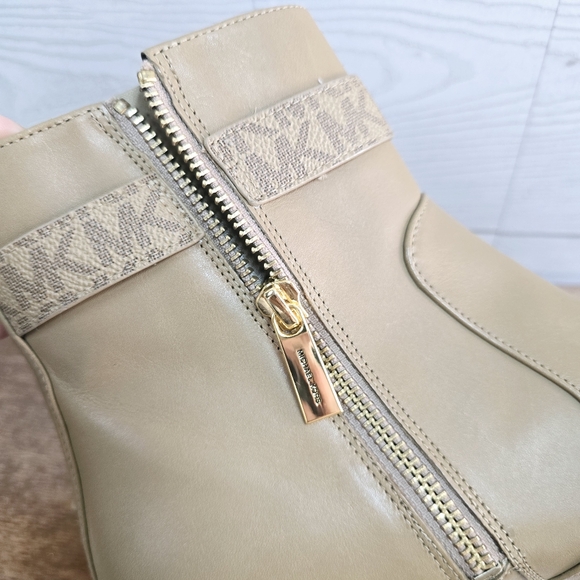 Michael Kors Parker Leather Booties - Picture 7 of 9